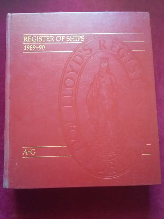 Lloyds Register of Ships 1989-90 A-G