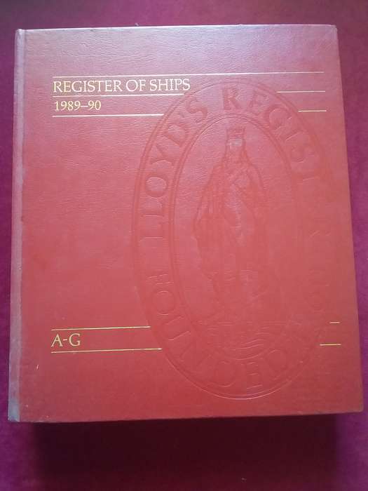 Lloyds Register of Ships 1989-90 A-G