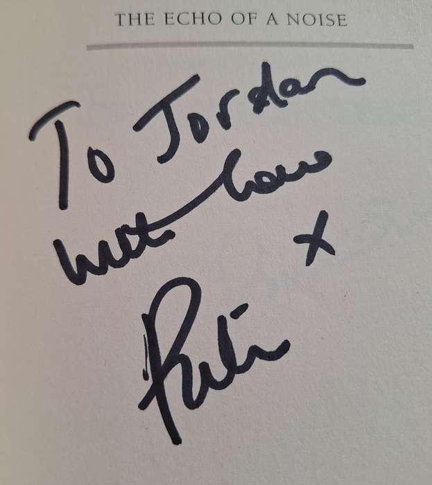 The Echo of a Noise: A Memoir of Then and Now by Pieter-Dirk Uys Signed