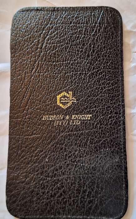 1970's Hudson & Knight Genuine Leather Wallet