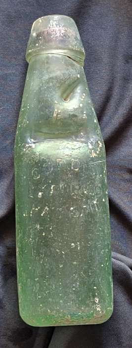 Vintage Codd's Expired Patent Bottle
