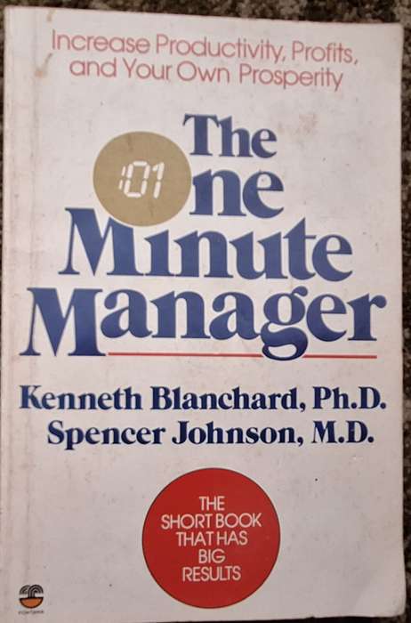 The One Minute Manager by Kenneth Blanchard and Spencer Johnson Paperback
