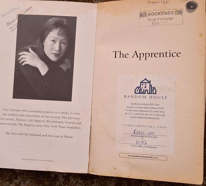 The Apprentice by Tess Gerritsen Paperback