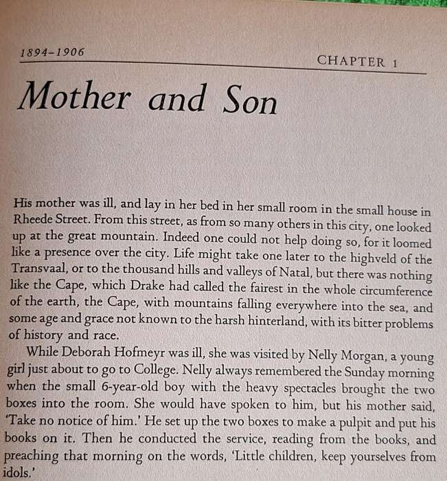 Hofmeyr by Alan Paton Hardcover 1964 Second Impression