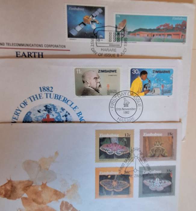 Zimbabwe Mixed Lot of 3 FDCs