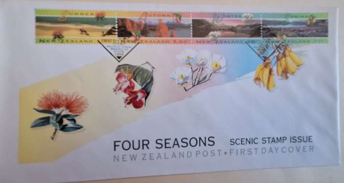 New Zealand 1994 Four Seasons FDC