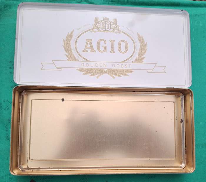 Vintage Agio Gouden Oogst Cigar Tin