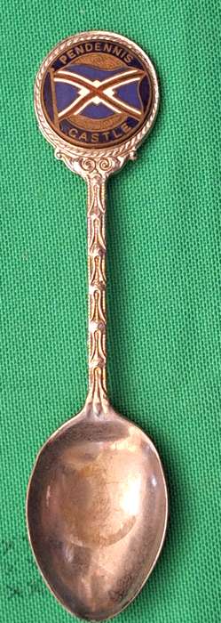 Vintage Union Castle Line Pendennis Castle Teaspoon