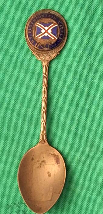 Vintage Union Castle Line Bloemfontein Castle Teaspoon