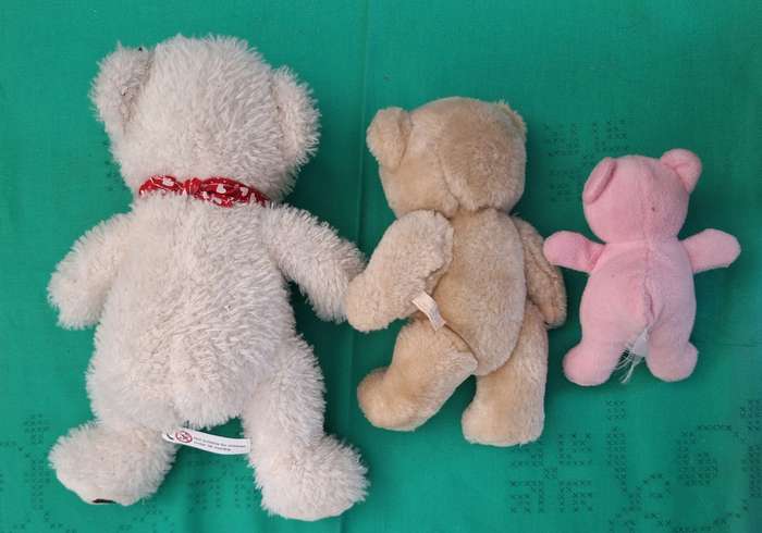 3 Soft Toys Bears