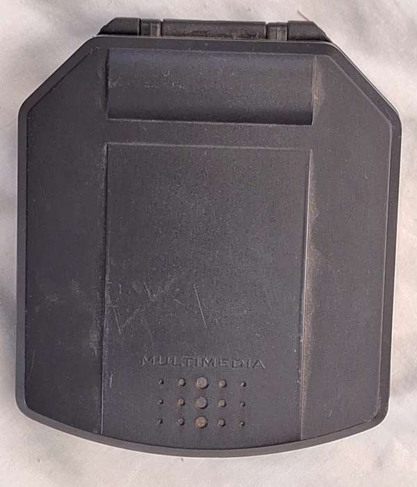 Hard Plastic 10 CD Storage Box
