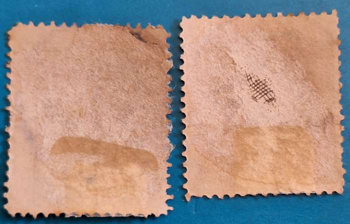 Uruguay 1920's Caduceus Special Delivery 2 Used Hinged stamps