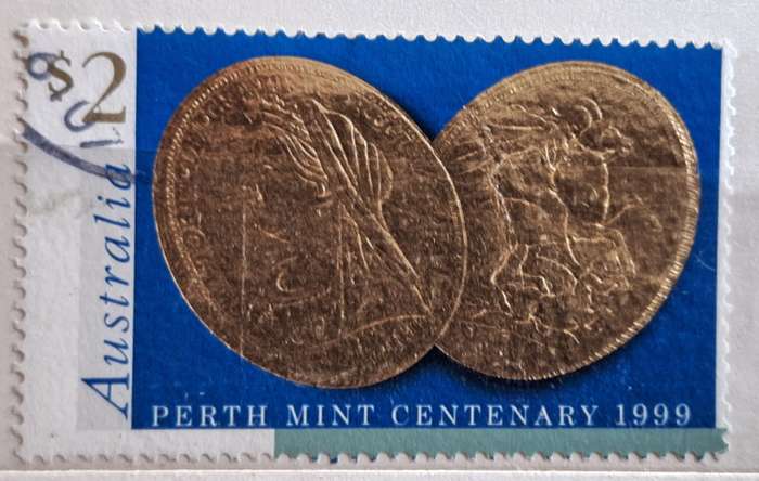Australia 1999 Perth Mint Centenary 1 Used Hinged stamp