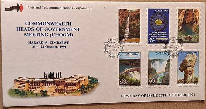 Zimbabwe 1991 Commonwealth Heads of Government Meeting FDC