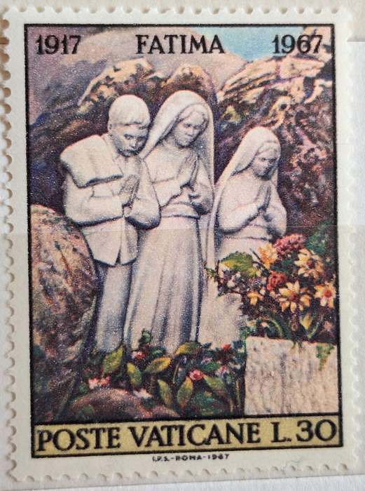Vatican City 1967 Shepherd Children 1 Mint stamp