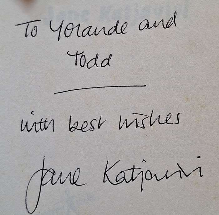 Undisciplined Heart by Jane Katjavivi Paperback Signed by Author