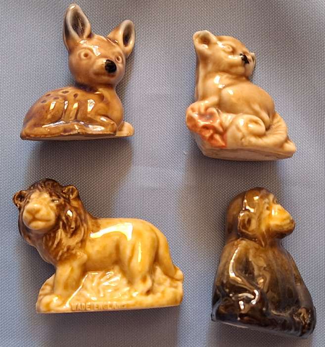 Wade Whimsies 4 : Monkey Lion Deer Bush Baby