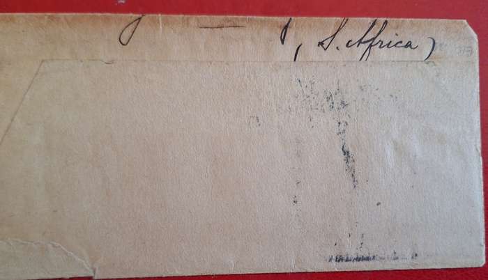 Postal Stationery Preprinted Victoria Half penny Date stamp London 1899 Posted to Johannesburg