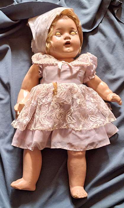 44cm Reliable Composition Doll Made in Canada