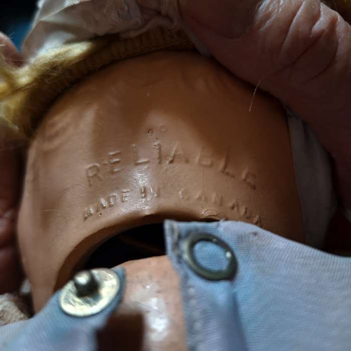 44cm Reliable Composition Doll Made in Canada