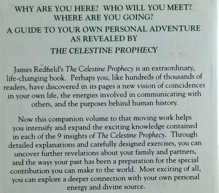 The Celestine Prophecy: An Experiential Guide by James Redfield and Carol Adrienne Paperback