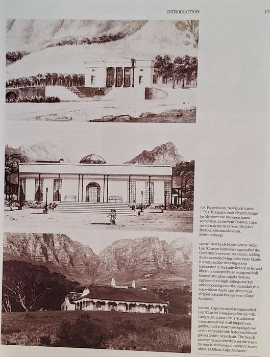 Colonial Houses of South Africa by Graham Viney Hardcover 1987 Boxed