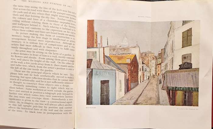 The Meaning and Purpose of Art by Arthur R Howell Hardcover Reprint 1945