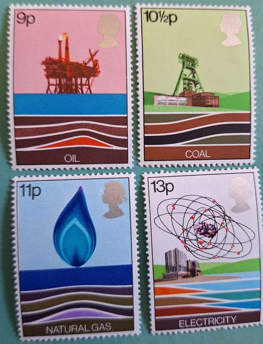 GB 1978 Energy Set of 4 Mint stamps