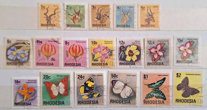 Rhodesia 1974 Definitives 18 Used stamps