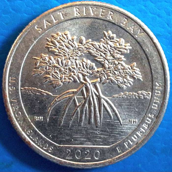 USA 2020 Quarter ¼ Dollar "Washington Quarter" (Salt River Bay National Historical Park) Copper-nick
