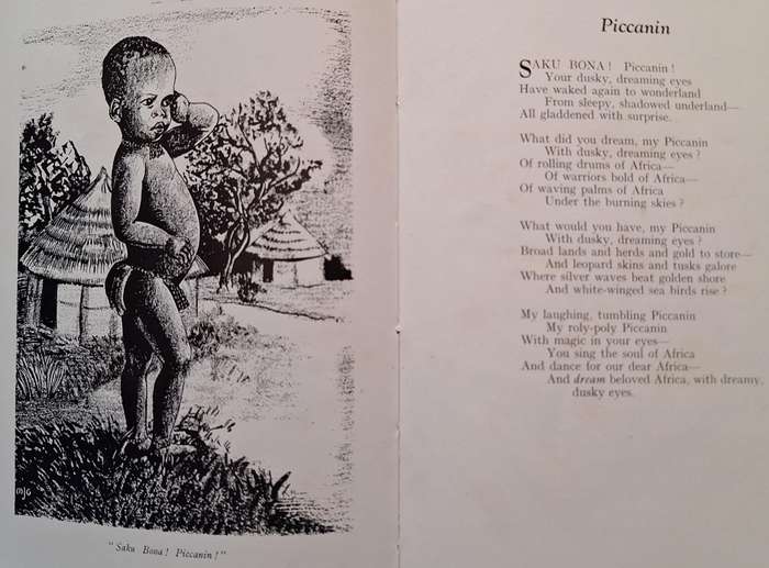 Africa The Beloved: Poems: Serious & Otherwise by Helene Philippe H/cover Art: Marjorie Goode SIGNED