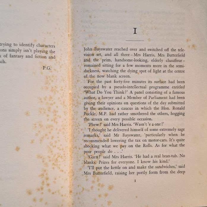 Mrs Harris MP by Paul Gallico Hardcover 1965