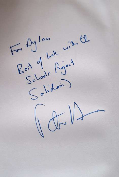 Ad & Wal by Peter Hain Hardcover SIGNED
