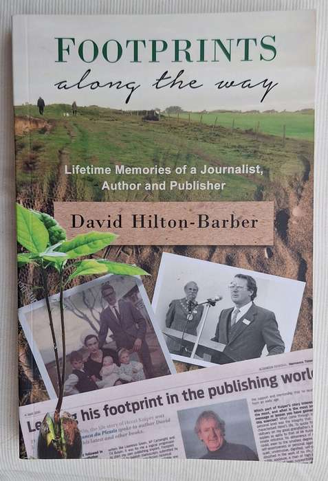 Footprints along the Way by David Hilton-Barker Paperback No. 47 Of 100 Special Edition SIGNED
