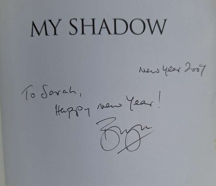 My Shadow by Bryan Rostron Paperback INSCRIBED