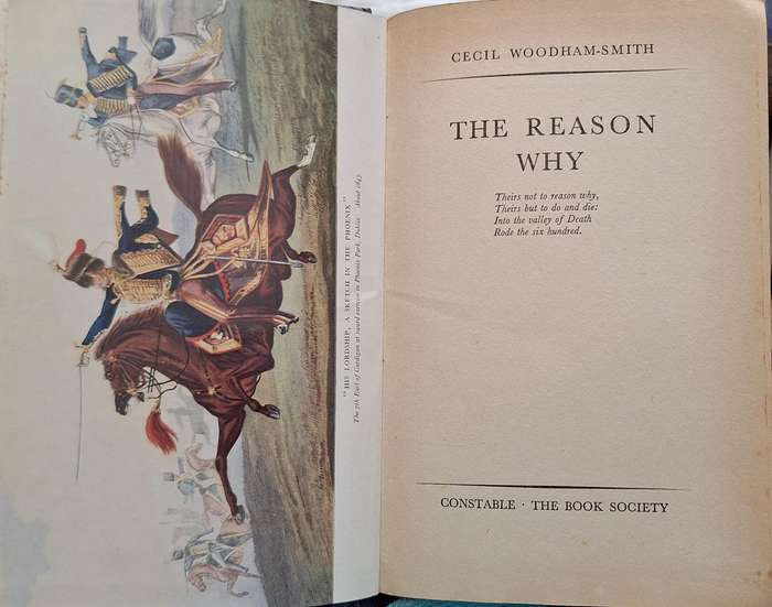 The Reason Why by Cecil Woodham-Smith Hardcover 1953