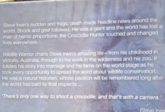 Wildlife Warrior Steve Irwin: 1962 - 2006 by Richard Shears Paperback