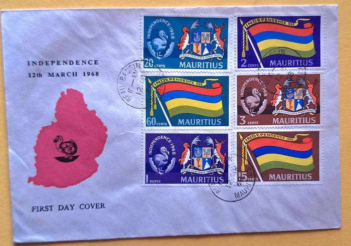 Mauritius 1968 Independence FDC