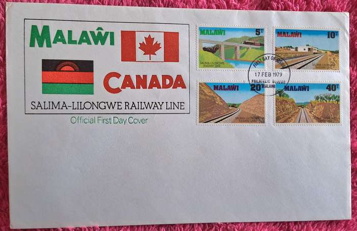 Malawi 1979 Salima-Lilongwe Railway Line FDC