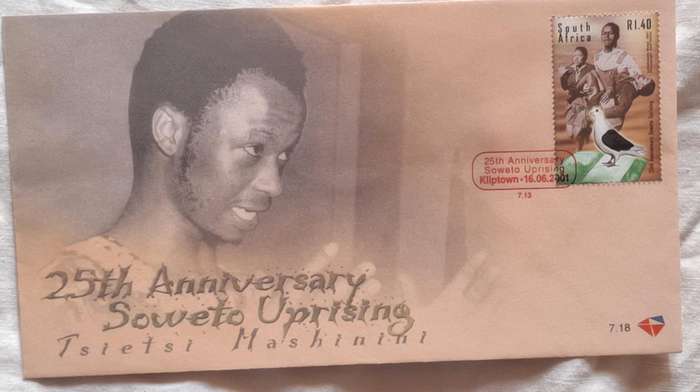 South Africa 2001 25th Anniversary Soweto Uprising FDC 7.18