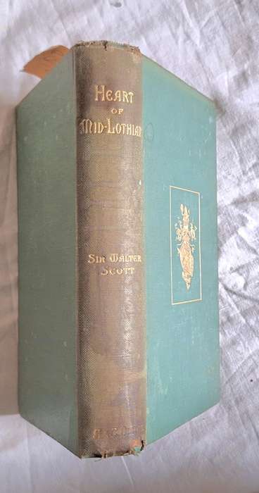 The Heart of Midlothian by Sir Walter Scott Hardcover 1898 Reissue Dryburgh Edition