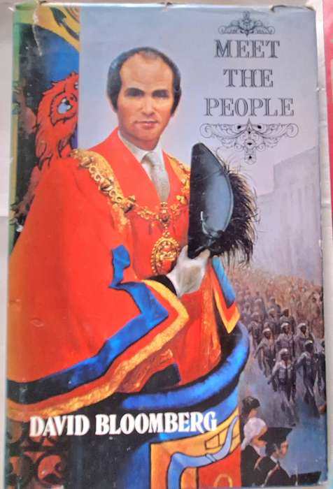 Meet the People by David Bloomberg Hardcover 1975 No 341 of 1000