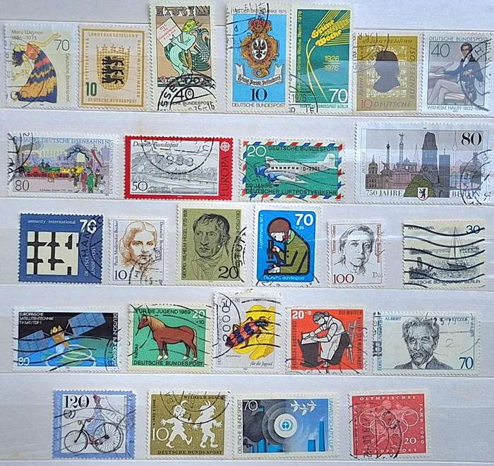 Germany Mixed Lot of 26 Used stamps