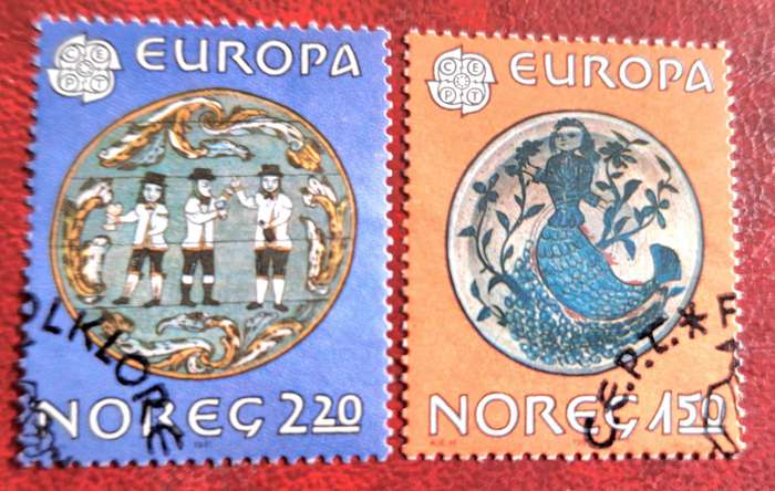 Norway 1981 Europa Set of 2 Cancelled stamps