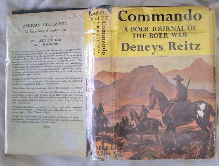 Comando: A Boer Journal of the Boer War by Deneys Reitz Hardcover 1968 Reprint