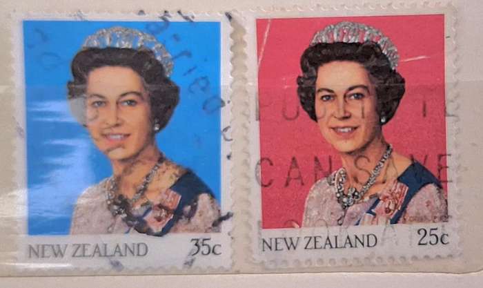 New Zealand 1985 Definitive Elizabeth II 2 Used stamps