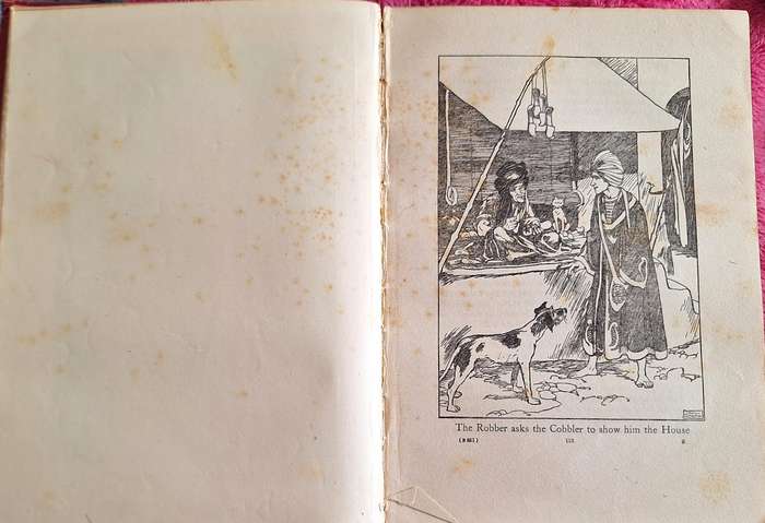 The Arabian Nights by Gladys Davidson Hardcover Inscription dated 1952