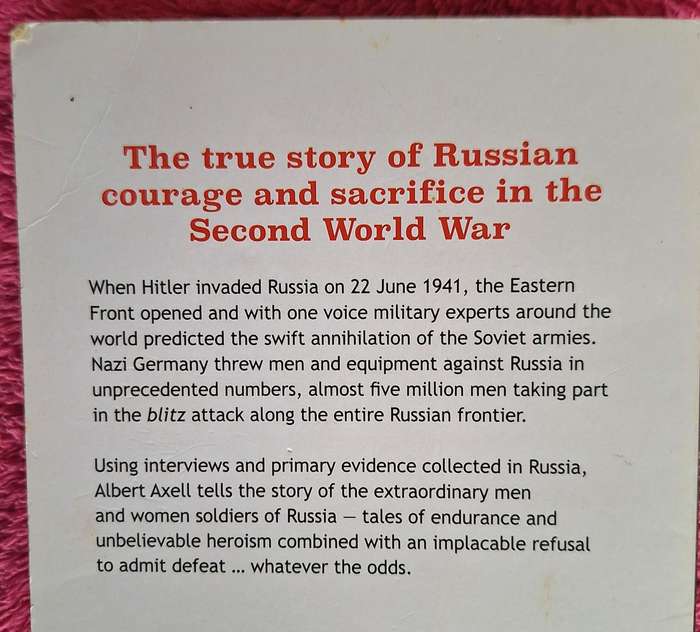 Military Classics: Russia's Heroes 1941-1945 by Albert Axell Paperback