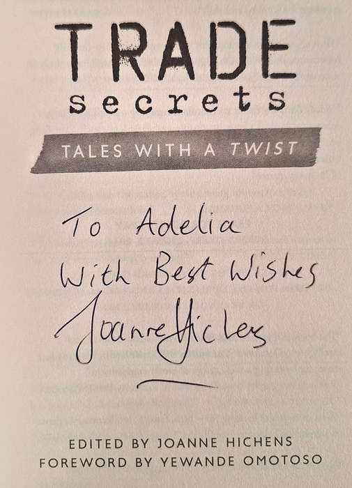 Trade Secrets: Tales with a Twist Ed: Joanne Hichens Paperback EDITORS INSCRIPTION