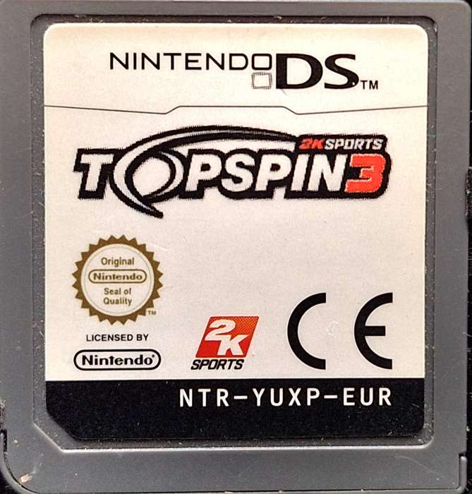 Nintendo DS Topspin 3 2K Sports NTR-YUXP-EUR Without Game Cover